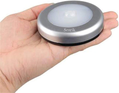 3 Pcs Motion Sensor Light Indoor,  Magnetic LED Night Light Battery Powered Step Lights Stair Closet Light under Cabinet Lighting Stick on Anywhere Lamp for Home Kitchen Hallway Cabinet Bathroom